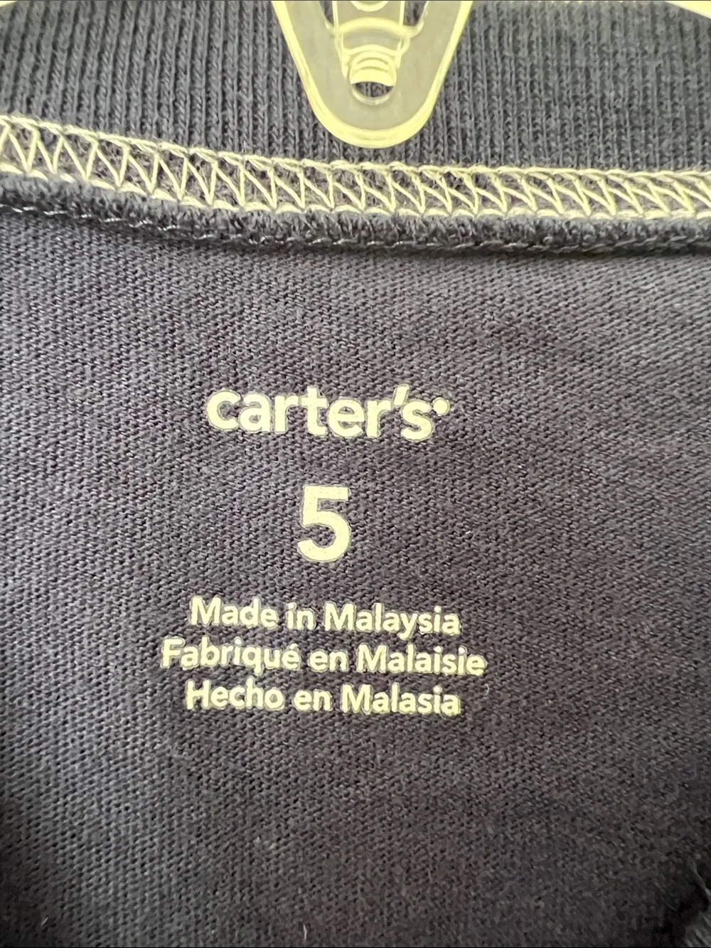 Carter's Navy Graphic 'Champs Hitters Club' Short Sleeve Tee
